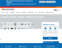 Tablet Screenshot of movento.es